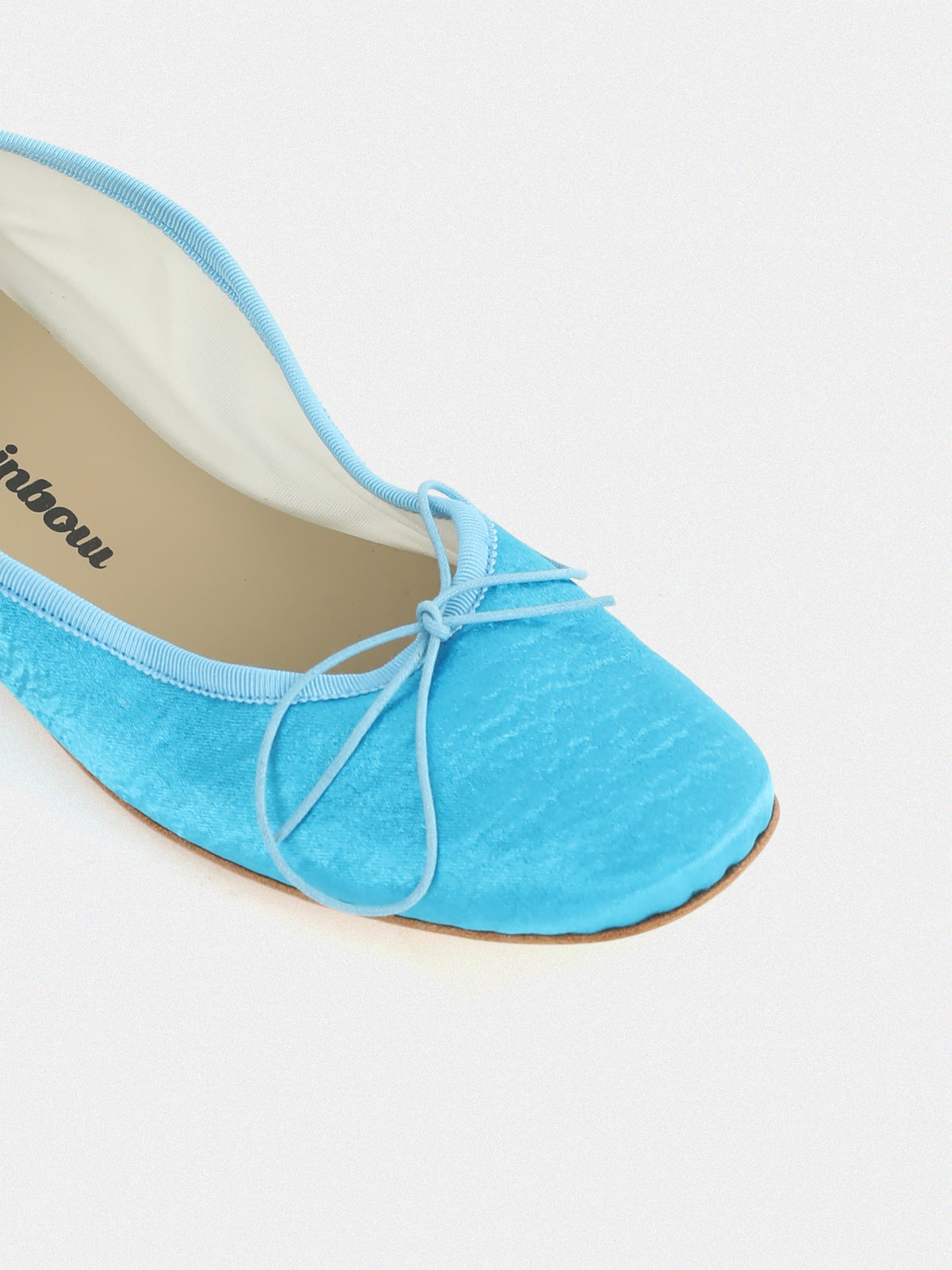 Claire Satin Turquoise